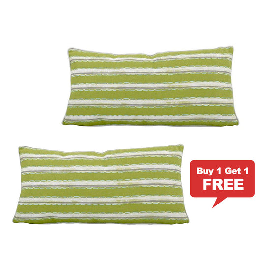 Rectangle Cotton & Linen Pillow - Buy 1 FREE 1
