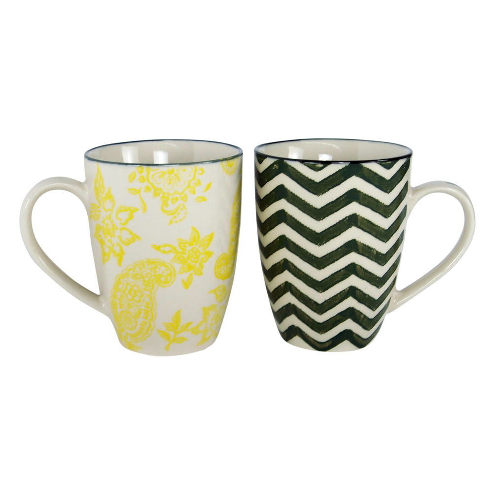 Stoneware Cups in Gift Box - Set of 2