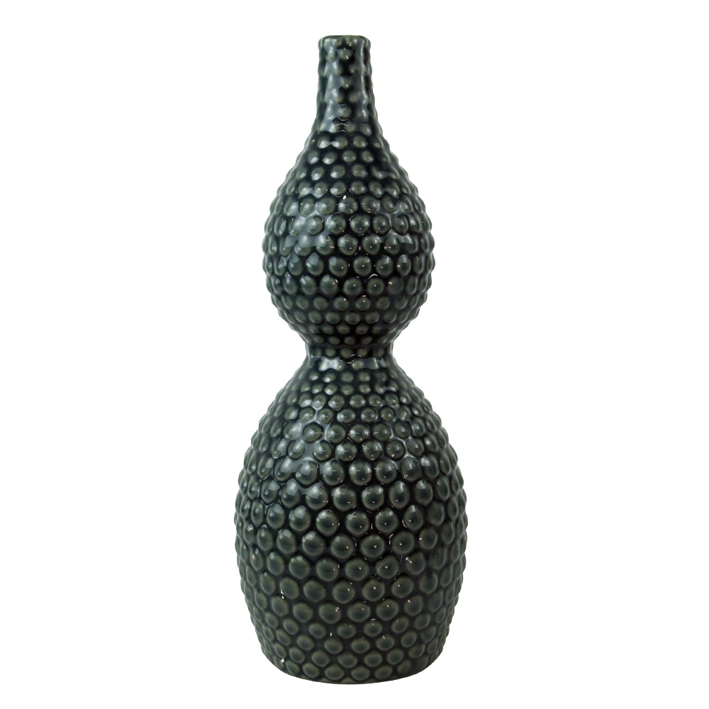 Small Stoneware Vase Grey