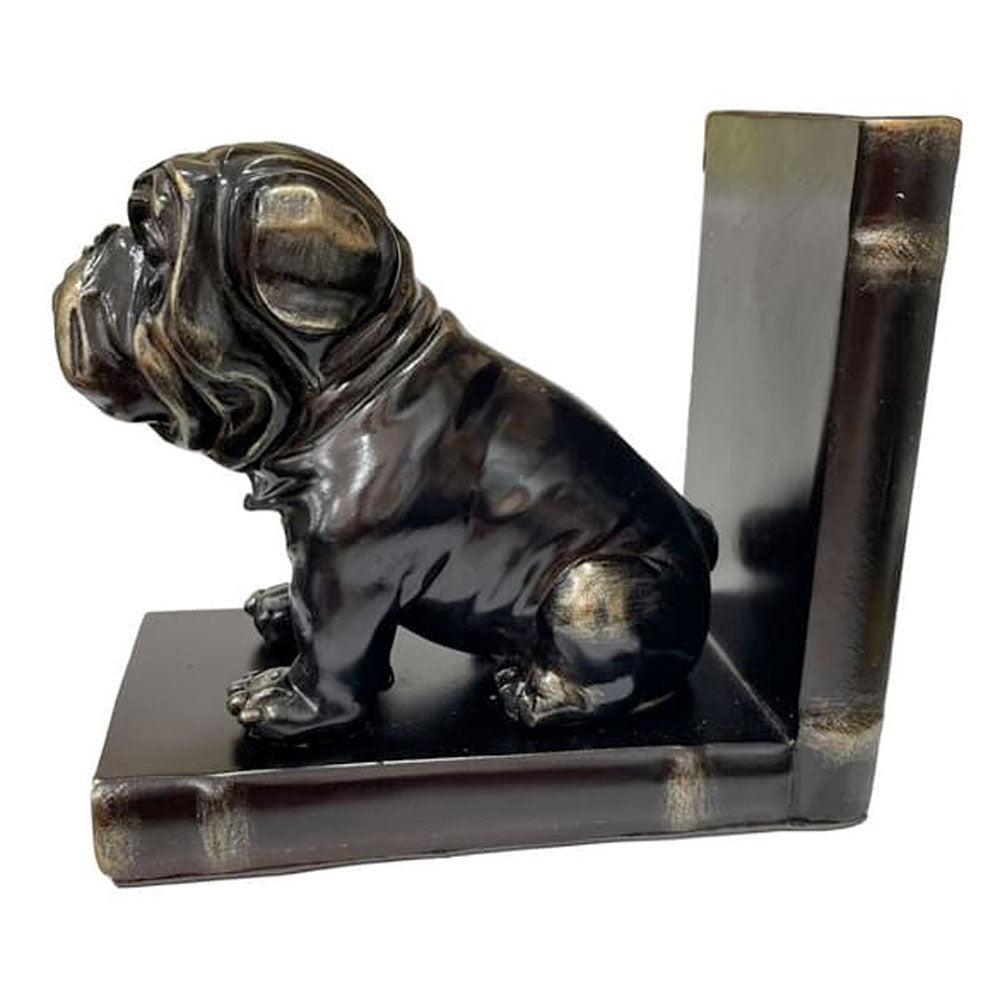Resin Bookends Rolly Dog Set of 2