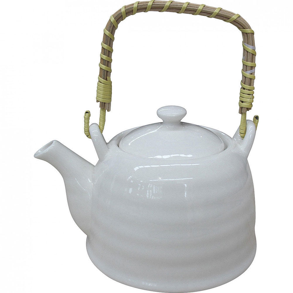 Ceramic Teapot Classic White